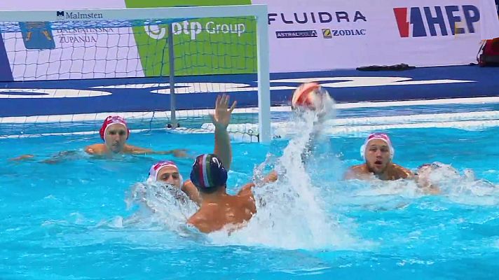 Waterpolo - Camp. Europa Masculino. 2ª Semifinal:  Croacia - Italia