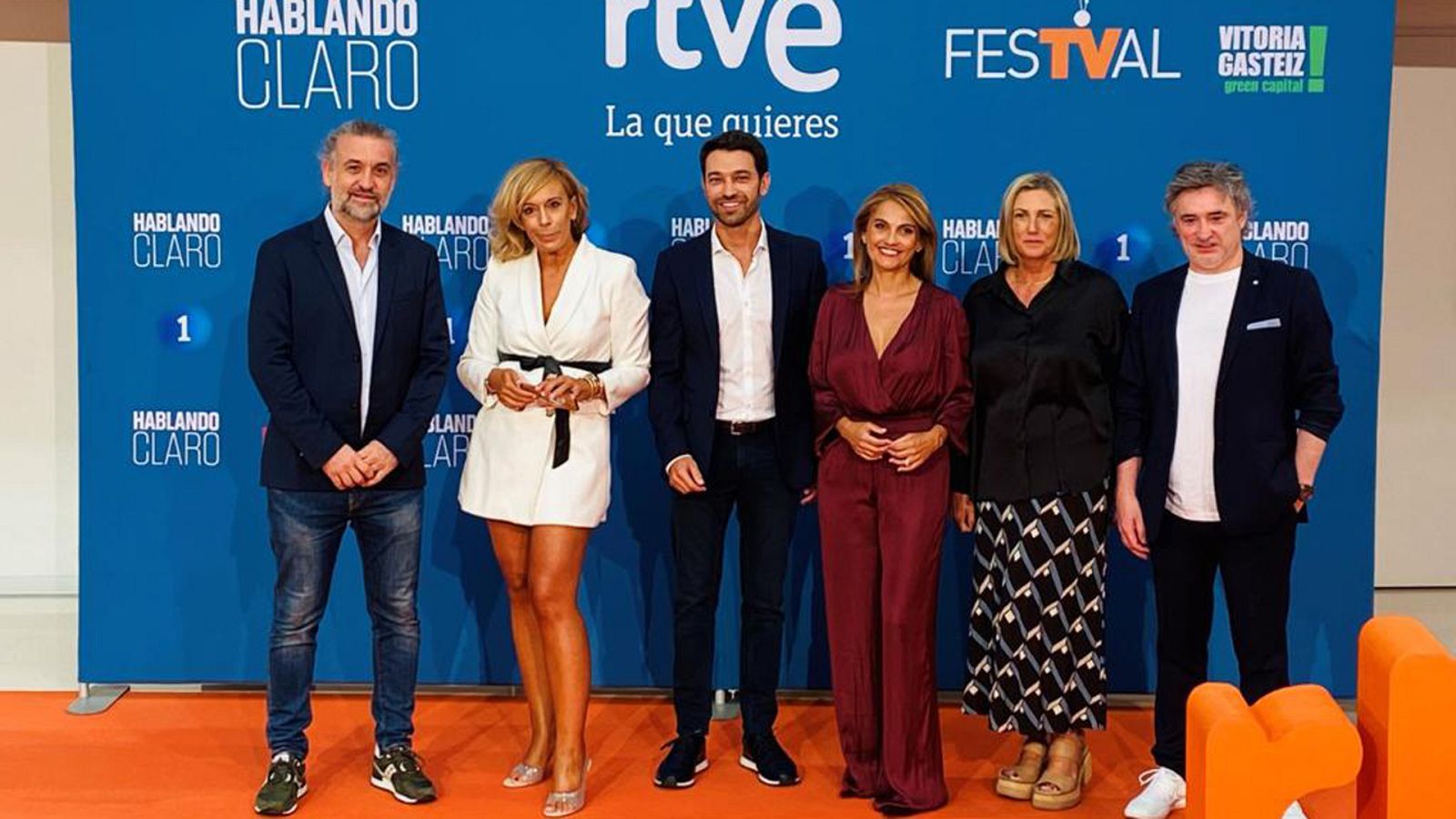 Presentación de 'Hablando claro' en el FesTVal de Vitoria