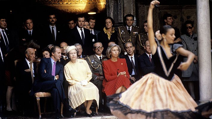 Telediario 2 - Así se recuerda la visita de Isabel II a España en 1988