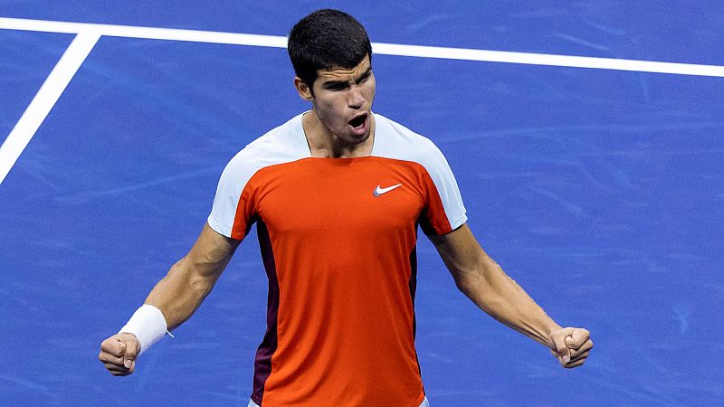 Carlos Alcaraz vence a Tiafoe y se mete en su primera final de Grand Slam