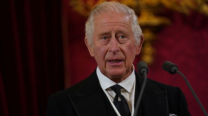 Informativo 24h - Carlos III se dirige a la nación tras ser proclamado nuevo rey de Inglaterra