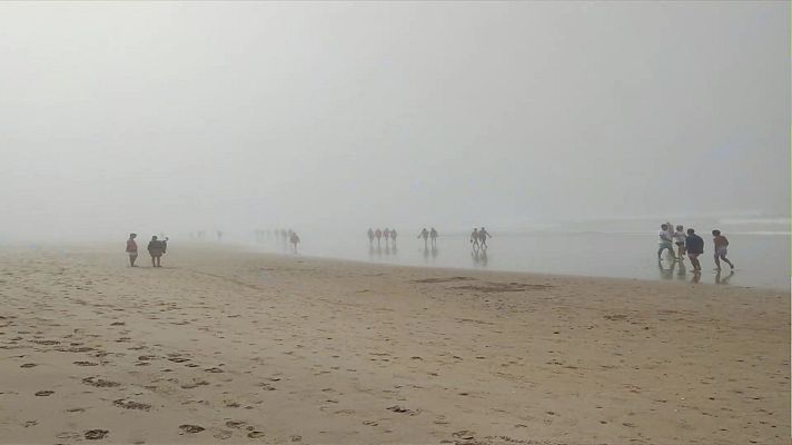 El tiempo - Ascensos notables de las temperaturas máximas en el área cantábrica oriental