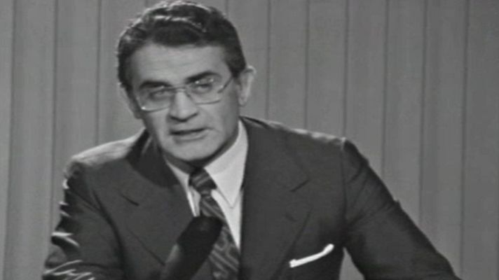 Arxiu TVE Catalunya - Sánchez Terán parla del restabliment de la Generalitat