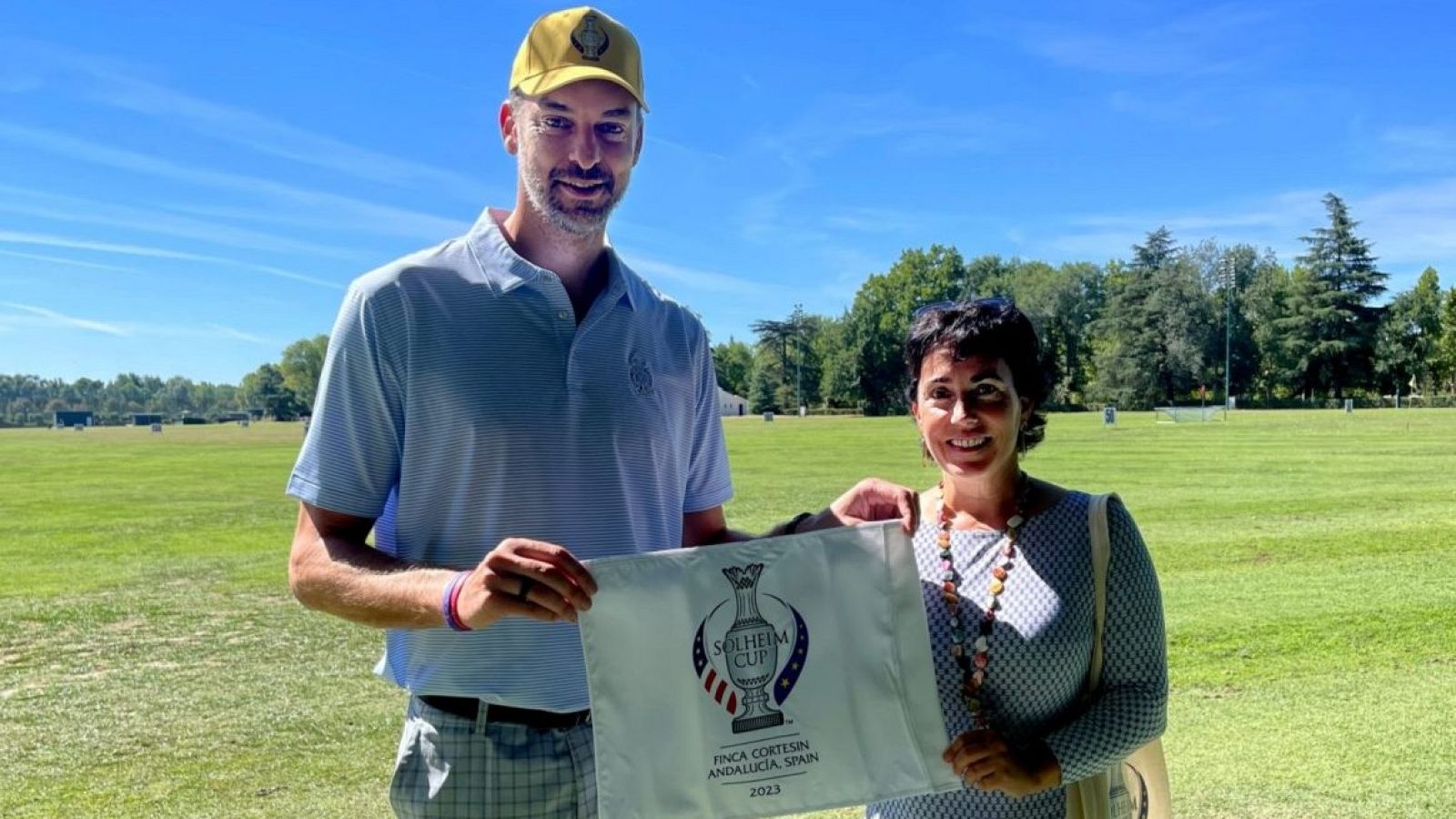 Pau Gasol, nuevo embajador de la Solheim Cup 2023