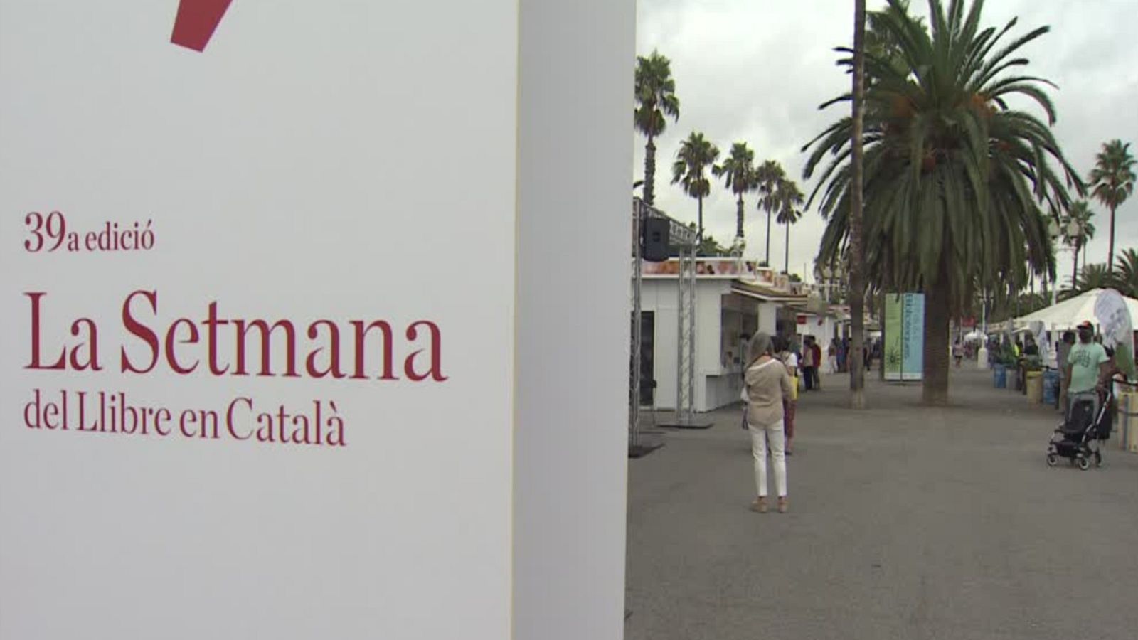 Arxiu TVE Catalunya - 39ª edició de la Setmana del Llibre en Català al Moll de la Fusta de Barcelona