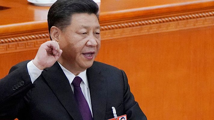 Telediario Matinal - Xi Jinping viaja por primera vez desde que comenzó la pandemia a Kazajistán para reforzar su influencia en la región