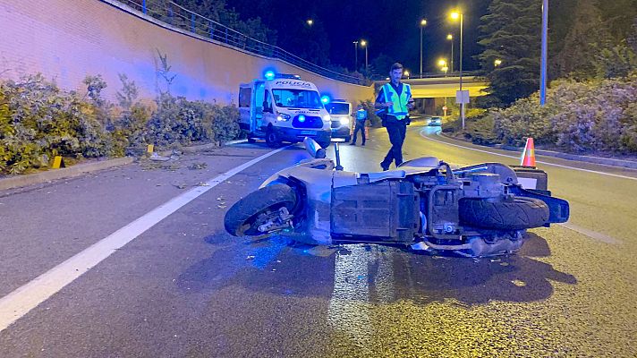 Telediario 2 - Unos 1.000 conductores se fugan en España después de un accidente cada año