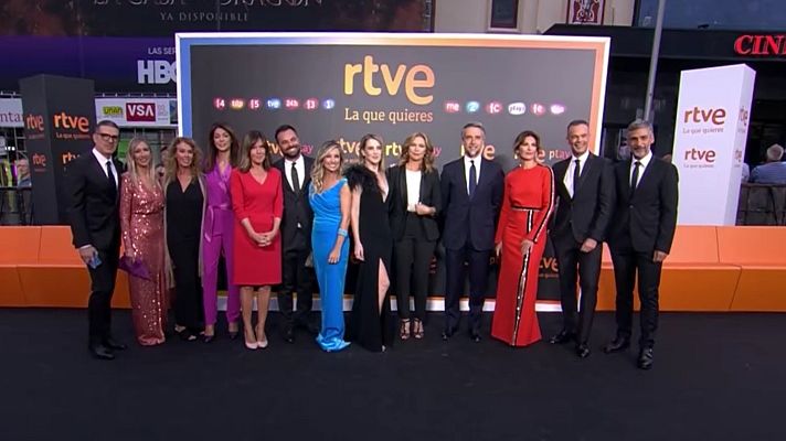 Telediario 2 - RTVE presenta en una gala su programación para esta temporada, con novedades y caras conocidas