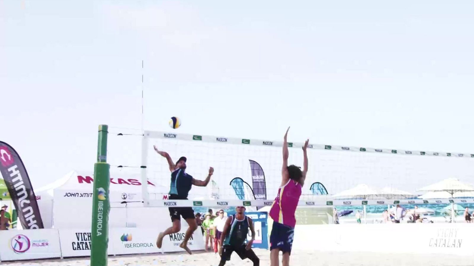 Voley playa - Beach Volley Tour. Prueba Cartagena - ver ahora
