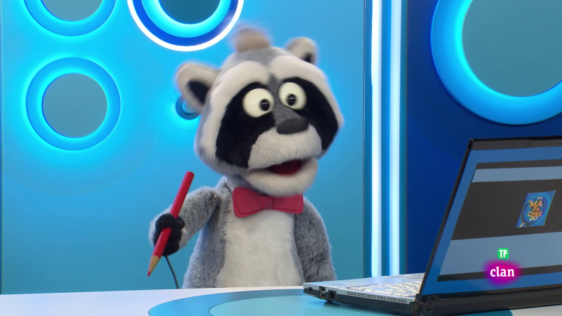 'Est� mapachando' - L�pices, manualidades y m�s - Aprendemos en Clan | Ver