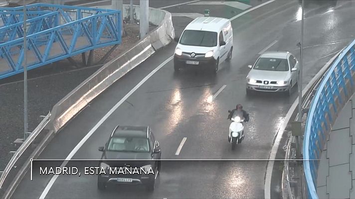 El tiempo - Probabilidad de precipitaciones localmente fuertes y/o persistentes en el sistema Central y en el litoral cantábrico occidental