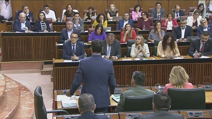 Noticias Andalucía - Sesión de control en el Parlamento de Andalucía