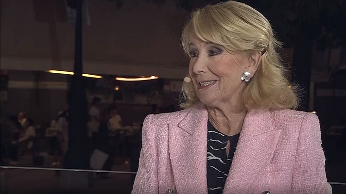 La noche en 24h - Esperanza Aguirre: "Ayuso tiene que presentarse a las elecciones de la Comunidad de Madrid"
