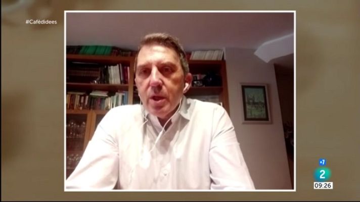 Cafè d'idees - Domingo: "Inacceptable que el castellà no sigui vehicular"