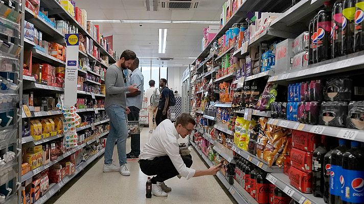 Telediario 1 - La inflación récord en Reino Unido, a segundo plano