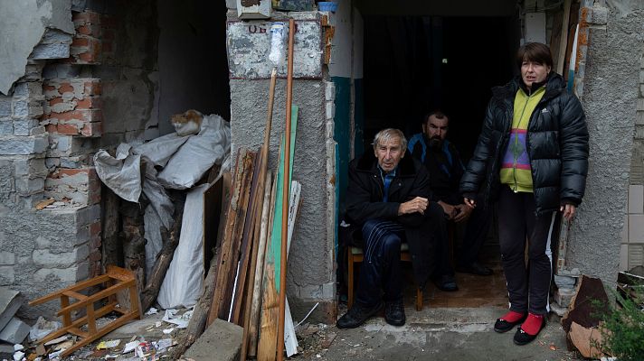 Telediario 1 - El relato de quienes vivieron bajo la ocupación rusa en Izium