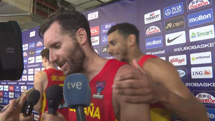 Baloncesto en RTVE - Rudy Fernández: "En octavos nadie daba un duro por nosotros y tenemos una medalla"