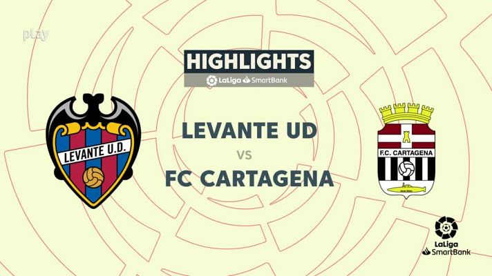 Resúmenes de LaLiga - Levante-Cartagena, resumen 6ª jornada de Liga | Segunda