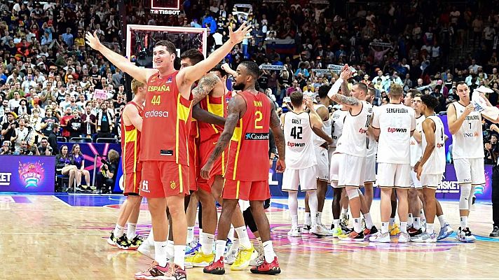 Telediario Fin de Semana - España supera a Alemania y se mete en la final del Eurobasket