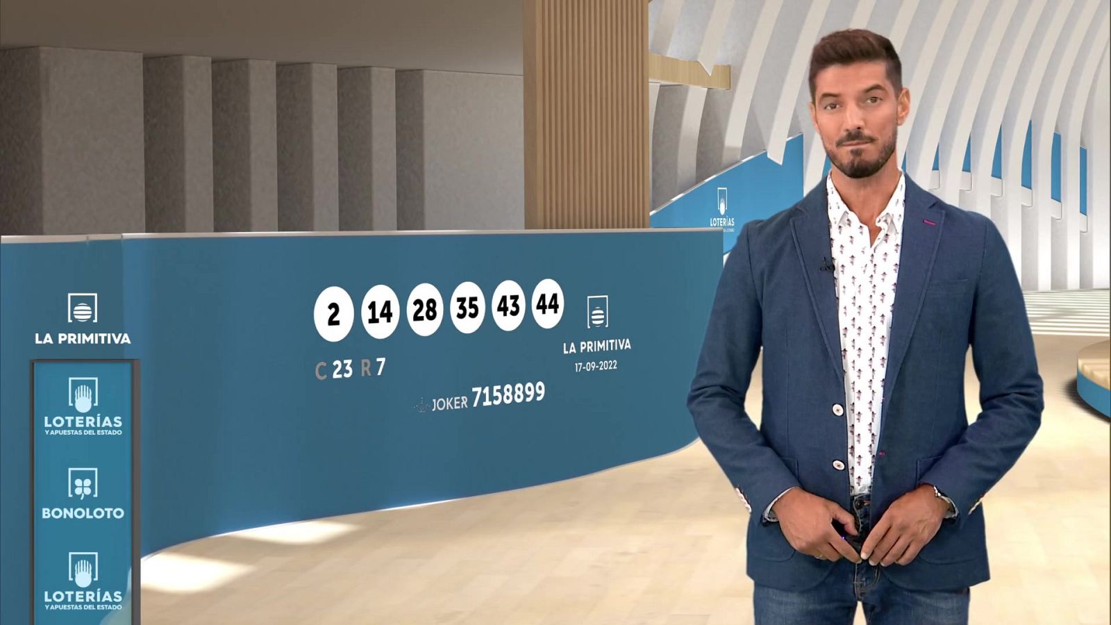 Sorteo de la Bonoloto y Primitiva del 17/09/2022 - ver ahora