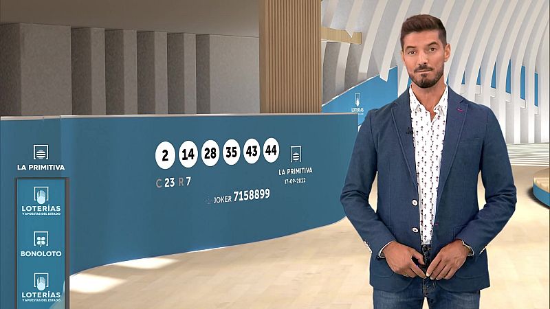 Sorteo de la Bonoloto y Primitiva del 17/09/2022 - ver ahora
