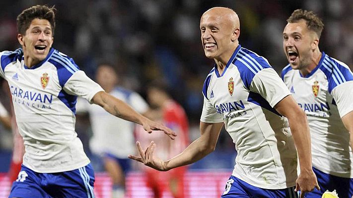 Resúmenes de LaLiga - Real Zaragoza - Sporting, resumen  6ª jornada de Liga | Segunda