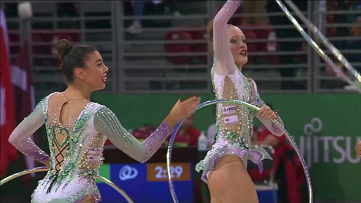 Gimnasia rítmica - Campeonato del Mundo. Final conjuntos Aparatos (1)