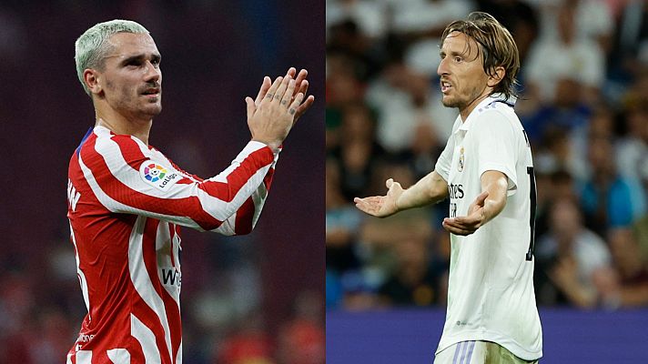 Telediario 1 - Cordialidad en la comida de directivas antes del derbi entre Atlético y Madrid