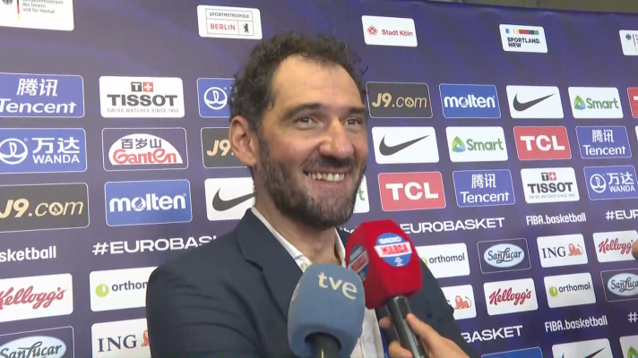 Baloncesto en RTVE - Jorge Garbajosa: "Scariolo ha tocado el cielo... el mejor seleccionador del mundo"