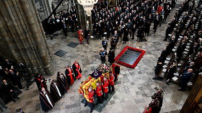 M�s de 500 l�deres mundiales despiden a Isabel II en Westminster