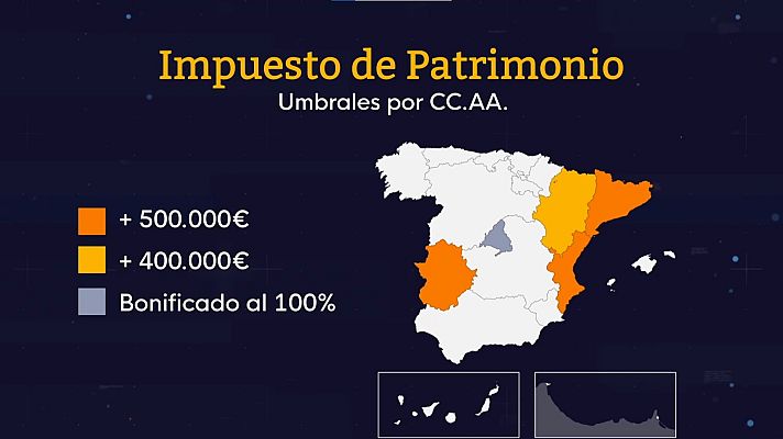 Telediario 2 - ¿Es posible recentralizar el impuesto de patrimonio?