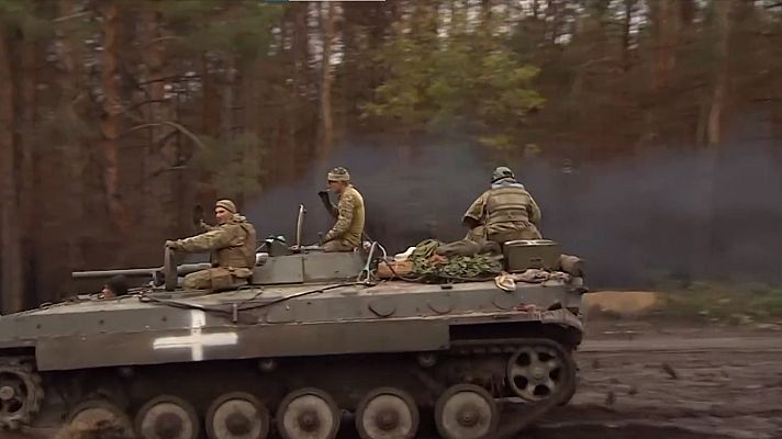 Telediario 1 - Ucrania continúa con la contraofensiva antes de la llegada de los reservistas rusos