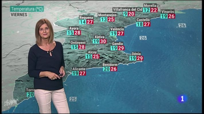 L'informatiu - Comunitat Valenciana - El Tiempo en la Comunitat Valenciana - 22/09/22