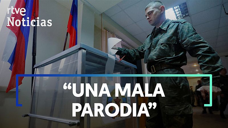 Comienzan los referendos de anexión a Rusia en los territorios ocupados en Ucrania