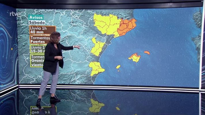 El tiempo - Intervalos nubosos aumentando a cubierto en Galicia y área Cantábrica, con probabilidad de lluvias débiles