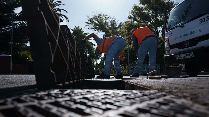 Telediario Fin de Semana - Aviso rojo por fuertes lluvias en Canarias por la llegada de la tormenta tropical 'Hermine'