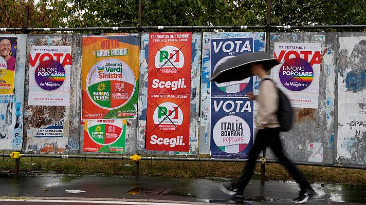 Telediario Fin de Semana - Italia afronta unas elecciones generales en las que se da casi por segura la victoria de la ultraderecha