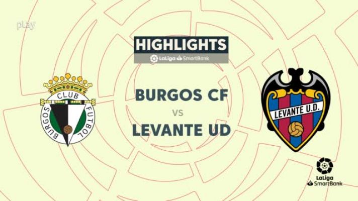 Resúmenes de LaLiga - Burgos-Levante, resumen 7ª jornada de Liga | Segunda