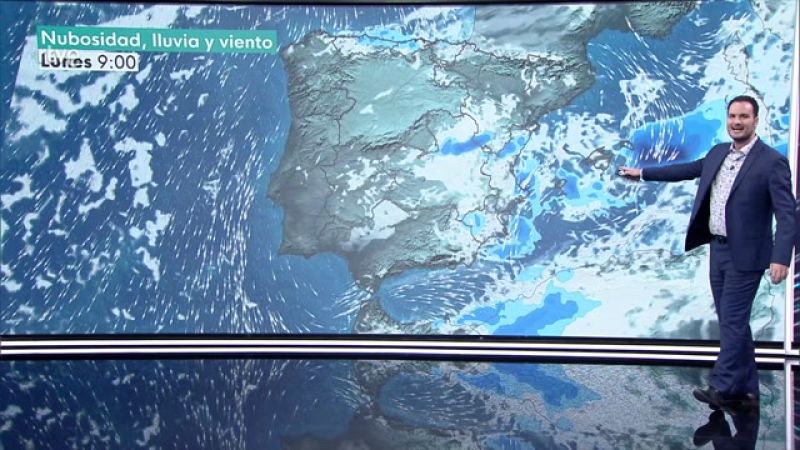 Precipitaciones localmente muy fuertes en el sureste peninsular, Baleares y el resto de Canarias. Intervalos de viento fuerte en el Ampurdán, costa de Galicia y Canarias - ver ahora