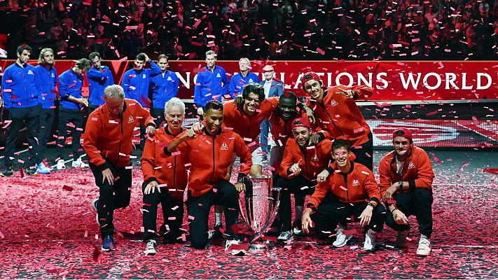 Telediario Matinal - El equipo Mundial gana a Europa y se lleva su primera Copa Laver