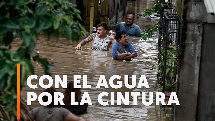 Modo Digital - Al menos cinco muertos y más de 74.000 han sido evacuadas por el paso del tifón Noru en Filipinas