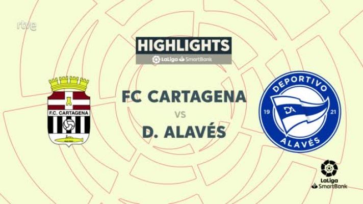 Resúmenes de LaLiga - Cartagena - Alavés, resumen 7ª jornada de Liga | Segunda