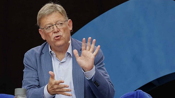Telediario 1 - Puig se desmarca del Gobierno central y anuncia rebajas en el IRPF