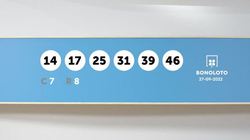 Sorteo de la Lotería Bonoloto y Euromillones del 27/09/2022 - Ver ahora