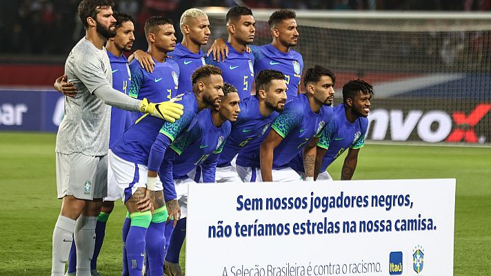 Telediario Matinal - Brasil denuncia incidentes racistas en su amistoso con Túnez