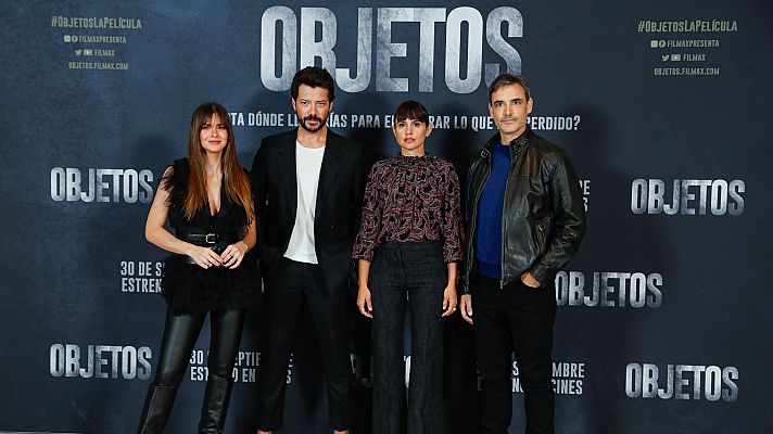 Telediario 1 - 'Objetos', un thriller sobre el tráfico de personas protagonizado por Álvaro Morte