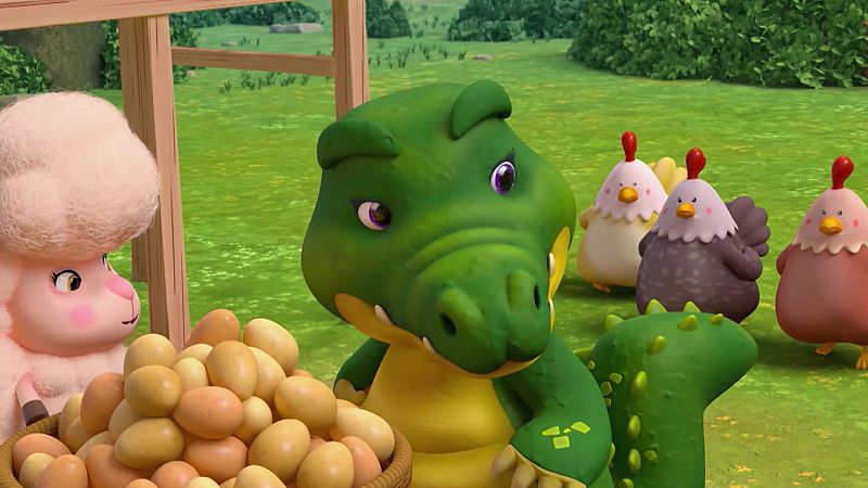 ¡Los huevos de cocodrilo! - La granja feliz | Ver