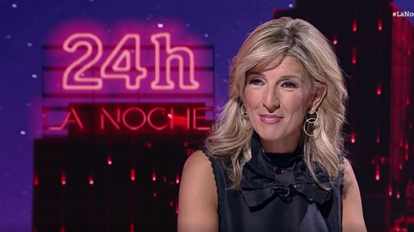 Díaz, partidaria de bajar impuestos a rentas bajas y subirlos al capital - La noche en 24h | Ver