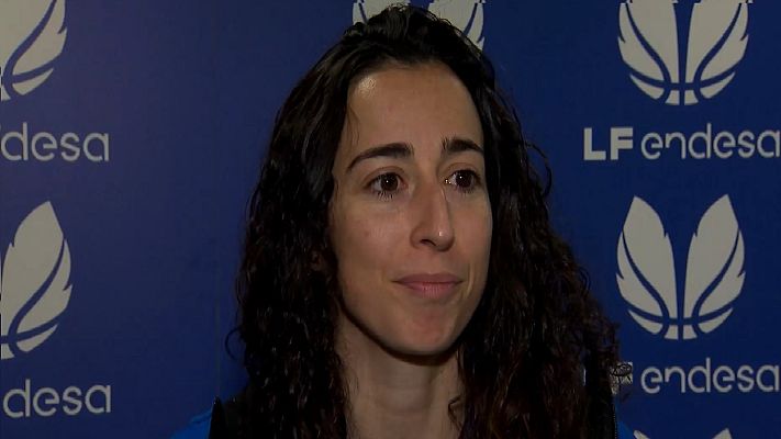 Baloncesto en RTVE - Silvia Domínguez: "El reto es defender el título con media plantilla nueva"