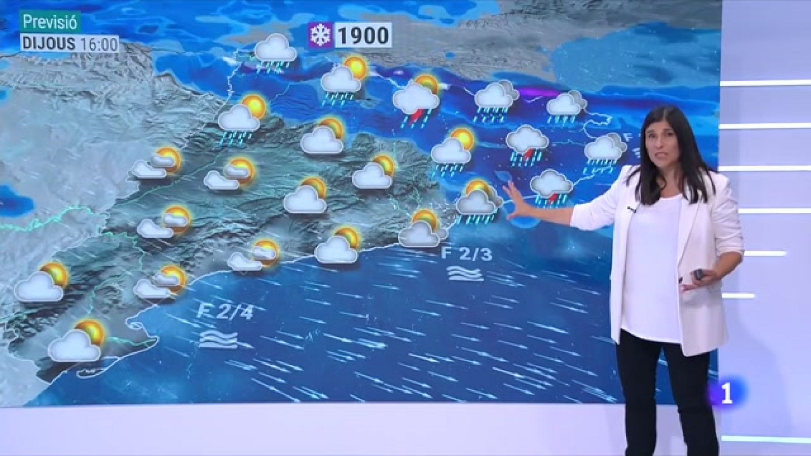 El Temps (29/09/2022) - Ruixats forts, neu al Pirineu i molta fresca